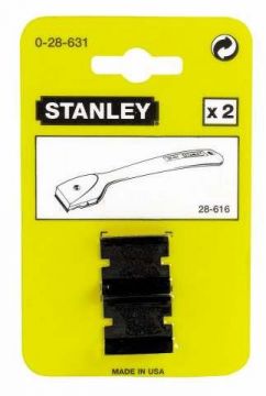 Hoja 2 cortes acero Stanley 64 mm (bl.1un)