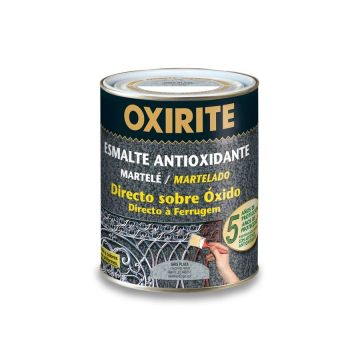 Esmalte Antioxidante Xylazel Oxirite Martelé Gris Plata 250ml