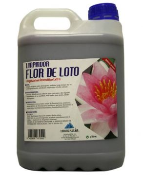 Fregasuelos limp 5l liq flor de loto garrafa logistic 5 l