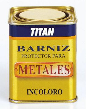 Barniz protector para Metales Titan Incoloro 250ml