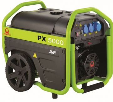 Generador gasolina motor pramac 389cc 230v 50hz 4kva px5000