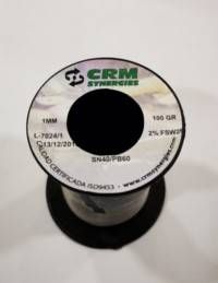 Estaño Sold Resina 100Gr-1mm 40%60% Crm 