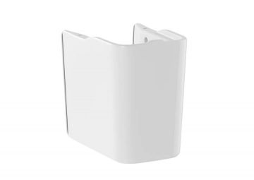 Semipedestal Roca Dama para lavabo compacto de porcelana 180x250x300mm Blanco