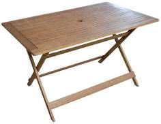 Mesa exterior de madera acacia