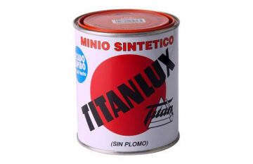 Imprimación antioxidante Minio Sintético Titanlux Gris 375ml