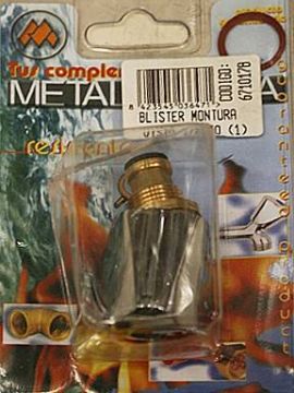 Cabezal Grifo Montura Universal 20/150 Cromo Metalgrup