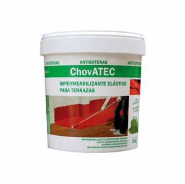 Caucho Impermeabilizante Liquido Terrazas 5 Kg Blanco Chovatec Chova