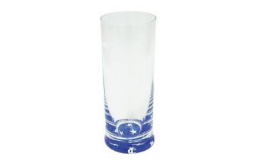 Vaso de tubo Vidal Grau Estrellas Azul (6uds)