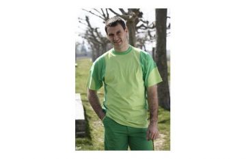 Camiseta algodon verde juba 935-M Juba