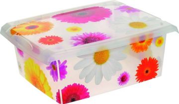Caja Infantil Fashion Box Pink Flowers 10l