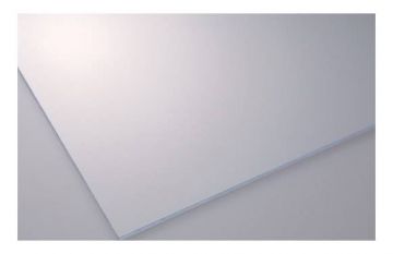 Placa de poliestireno Lisa transparente 500x1250x4mm
