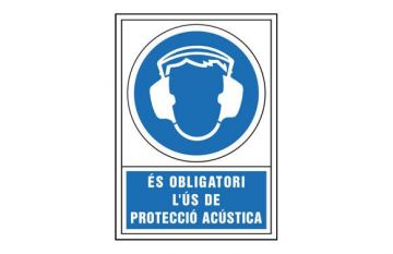 Senyal gran obligatori l'us de protecció acústica