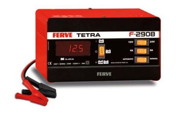 Cargador Bateria Ferve Tetra F2908 12V/24V 4-8A