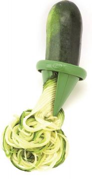 Cortador de verduras espirales verde juliana