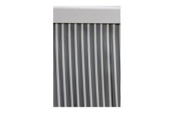 Cortina de puerta cinta 90x210 ebro-gris/blanco