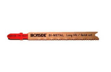 Hoja Sierra Calar Para Metal (5 Un) T123 xf Ironside Recto Fino. Logitud 100mm