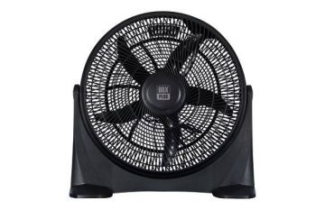 Ventilador Box Fan 50cm 80W orientable 60º Negro