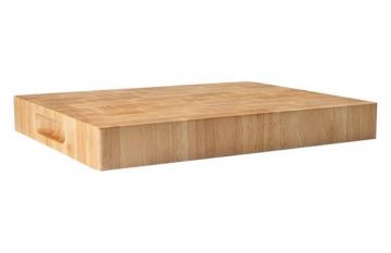Tabla de corte rubber wood 33x25x4 cm