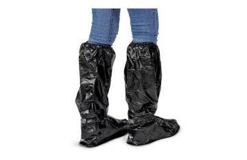 Protector de calzado impermeable 50 cm. negro tamaño "s" talla: 36 - 39
