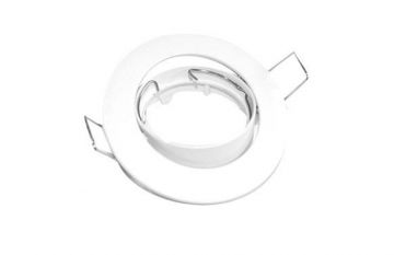 Aro Circular Basculante Blanco (Gu10 Incl)