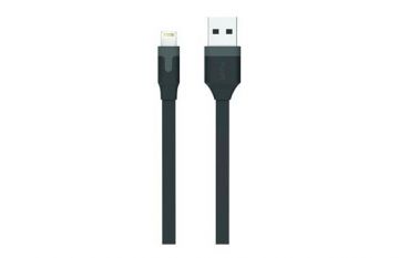 Cable Cargador Usb-Lightning Apple Mfi 2,4A 1M Negro