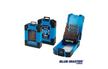 Broca Metal Profesional Cilindrica Hssco Din 338 J Blue-Master 1 A 10 Mm 19 Unidades