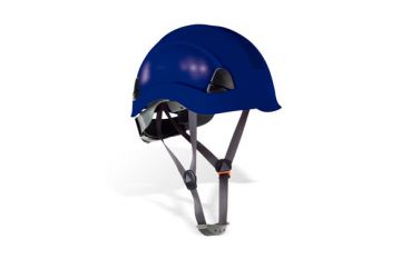 Casco Proteccion Para Trabajos En Altura Steelpro Eolo Azul Marino