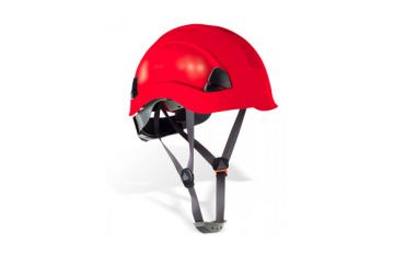 Casco Proteccion Para Trabajos En Altura Steelpro Eolo Rojo
