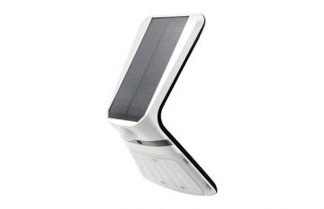 Aplique solar con sensor EDM 430LM 3,5W Blanco