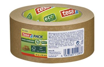 Cinta de embalar de papel ecológico Tesa Tape 50mx50mm