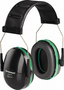 Protección auditiva SAFELINE VI EN 352-1 SNR 28 dB diadema acolchada cápsulas delgadas