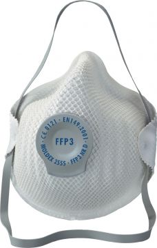 Mascarilla de protección respiratoria clásico 255501 EN 149:2001 + A1:2009 FFP3 NR D  