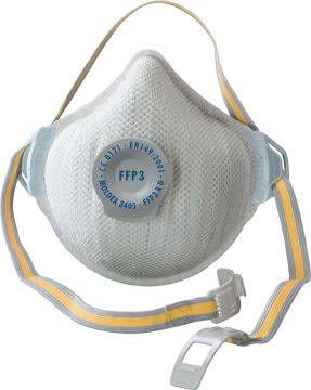 Mascarilla de protección respiratoria AIR Plus 340501 EN 149:2001 + A1:2009 FFP3 R D  