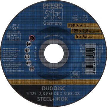Disco combinado PSF DUODISC STEELOX PFERD