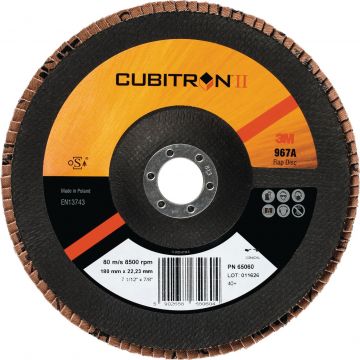 Disco abrasivo de láminas Cubitron™ II 967A 3M