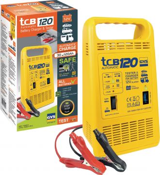 Cargador de baterías TCB 120 12 V 3,5-7 A 