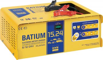 Cargador de baterías BATIUM 15-24 6 / 12 / 24 V efectivo: 22 / aritmético: 7-10-15 A 