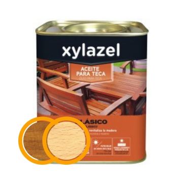 Aceite para Teca Clásico Xylazel Incoloro 5L