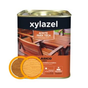 Aceite para Teca Clásico Xylazel Miel 750ml