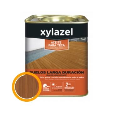 Aceite protector suelos Xylazel Teca Larga Duración Teca 750ml