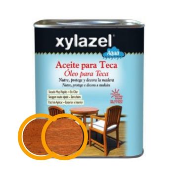 Aceite protector Xylazel Aqua Teca 750ml