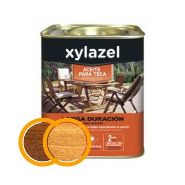 Aceite Xylazel para teca de Larga Duración Claro 750ml