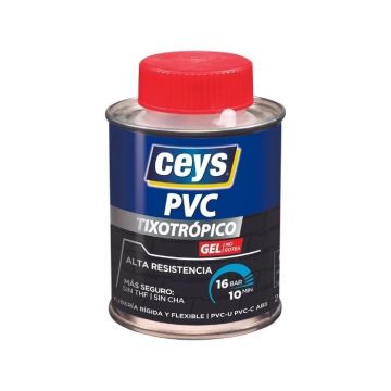 Adhesivo Tuberías PVC Ceys Presión Pincel 250ml