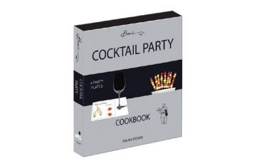 Juego de Bandejas de aperitivo Baci Cookbook Cocktail melamina