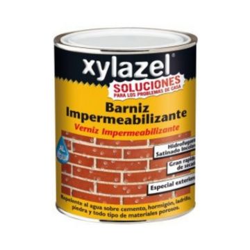 Barniz impermeabilizante Invisible Xylazel Soluciones Incoloro 4L