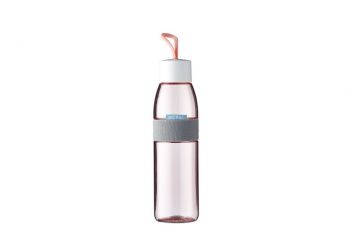 Botella de agua Mepal Ellipse rosa Nórdico 500ml