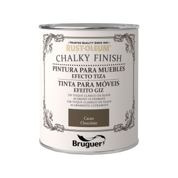 Pintura a la tiza Bruguer Rust-Oleum Chalky Finish Cacao 125ml