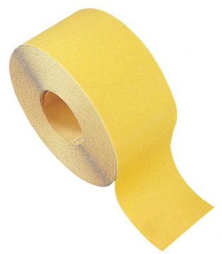 CALFLEX KFP/GOLD100/25.80 - Rollos papel lija Óxido de Aluminio amarillo (100 mm x Gr.80)