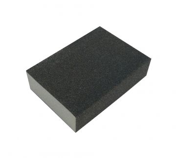 CALFLEX EAMF100 - Caja de 100 esponjas de 70x100x25 mm abrasivas A/O grano Medio/Fino