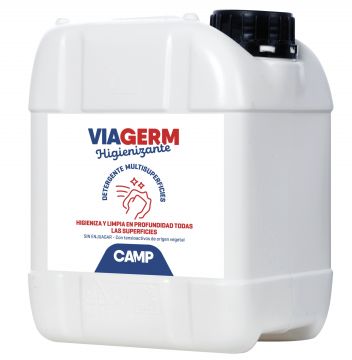 CAMP 3029 005 - Detergente higienizante multisuperficies Viagerm en bidón de 5000 ml
